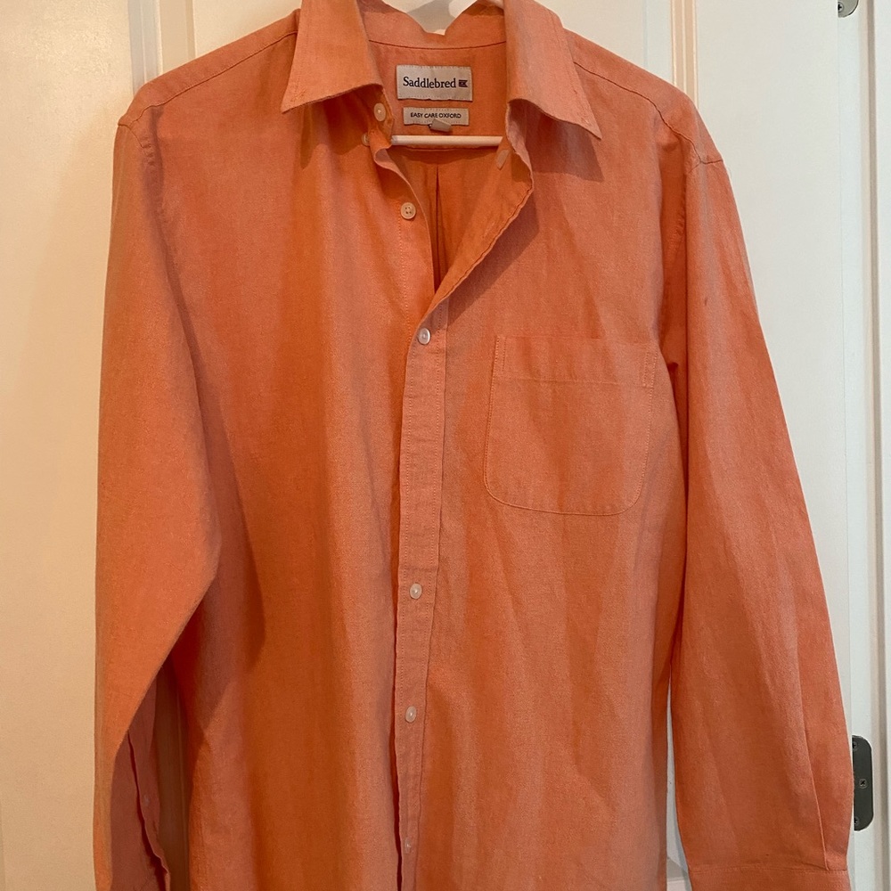 SHIRT SADDLEBREAD DRESS SHIRT SIZE 16 L 32/33, EXCEL. COND.👕